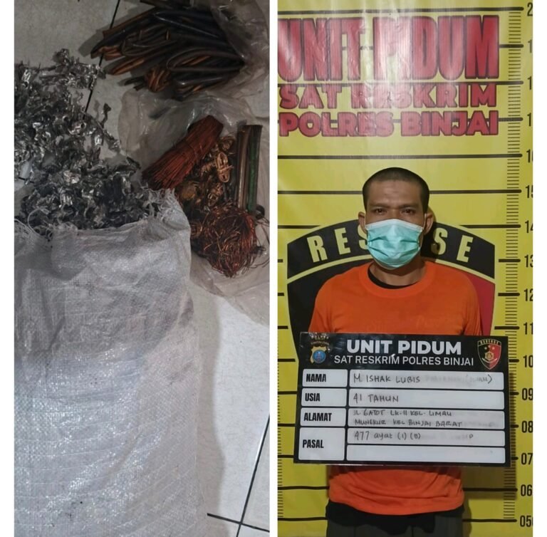 Kapolres Binjai Ungkap Modus Pencurian Kompresor AC Kantor Pemerintah