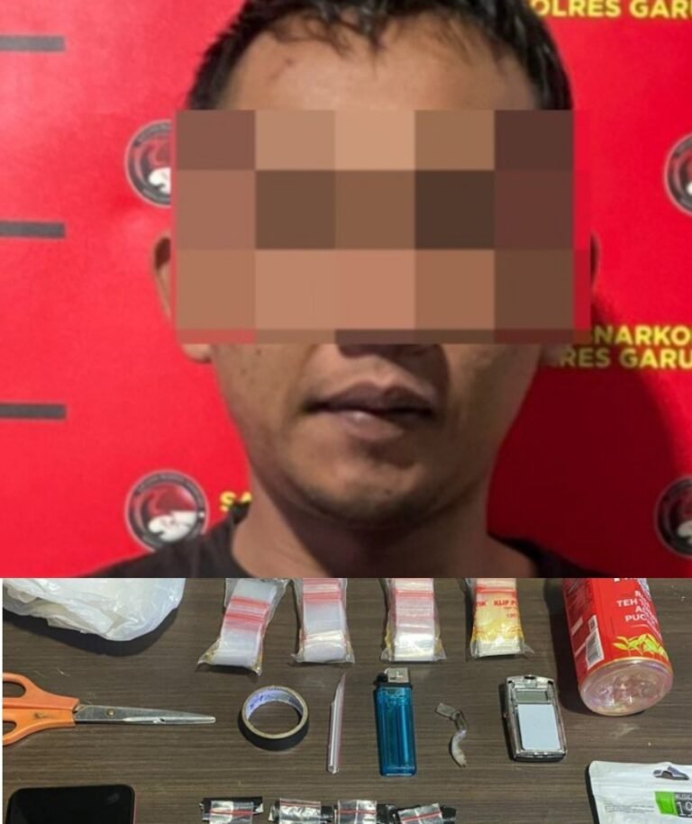 Polres Garut Kembali Ungkap Kasus Sabu, Satu Pelaku Diamankan