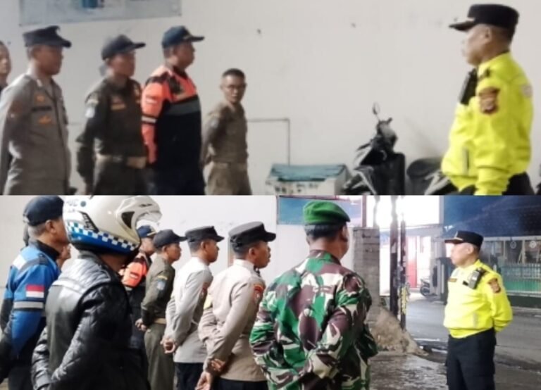 Polsek Samarang Gelar Apel Gabungan Sekaligus Patroli Cipta Kondisi