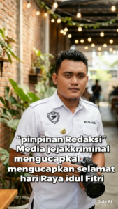 Gema Takbir dan Pesan Kedamaian: Ucapan Idul Fitri 1447 H dari Pemred Jejak Kriminal, Ryan Pratama, S.H.