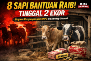8 Sapi Bantuan Pemerintah Hilang, Tinggal 2 Ekor: Dugaan Penyimpangan UPPO di Sumenep Disorot