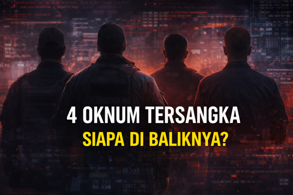 4 Oknum Tersangka, Siapa di Baliknya?