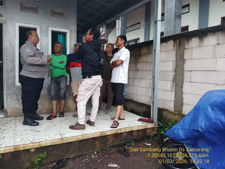 Meskipun Di Bulan Ramadhan 1447 H. Polsek Samarang Giat Sosialisasi Maklumat Kapolda Jabar, Cegah Premanisme Balapan Liar dan Geng Motor