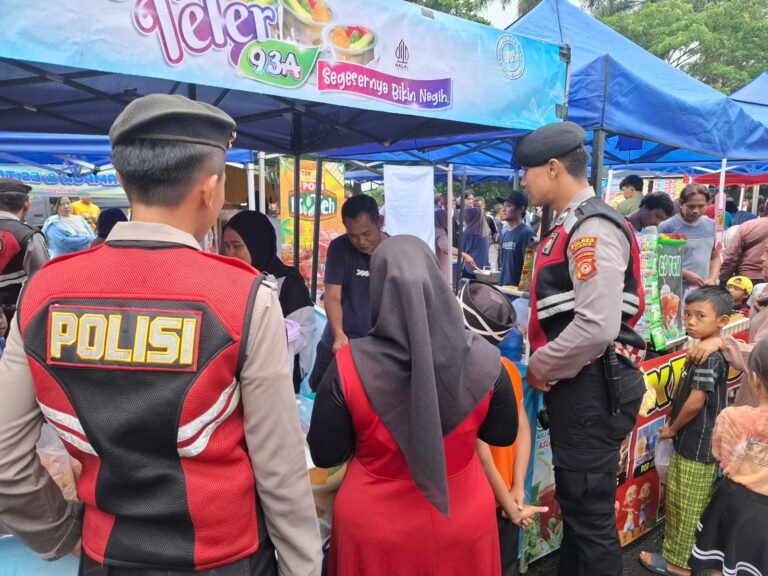 Patroli Ngabuburit Polres Ciamis, Perkuat Pelayanan dan Cegah Kemacetan Jelang Buka Puasa