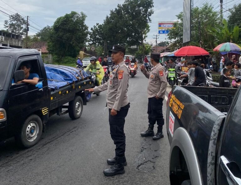 Polsek Pamarican Laksanakan Pengamanan Ngabuburit, Wujud Kehadiran Polri Jaga Ketertiban Ramadhan