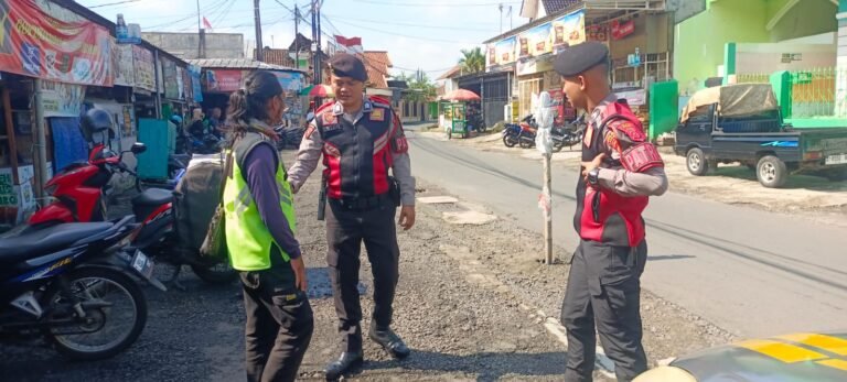 Cipkon Kamtibmas Ruang Publik, Samapta Polres Ciamis Patroli ke Jalan Raya Imbanagara Ciamis