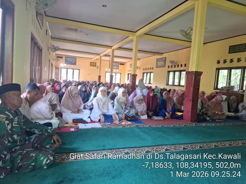 Safari Ramadan 1447 H, Polsek Kawali Ikuti Kegiatan Keagamaan Warga Talagasari