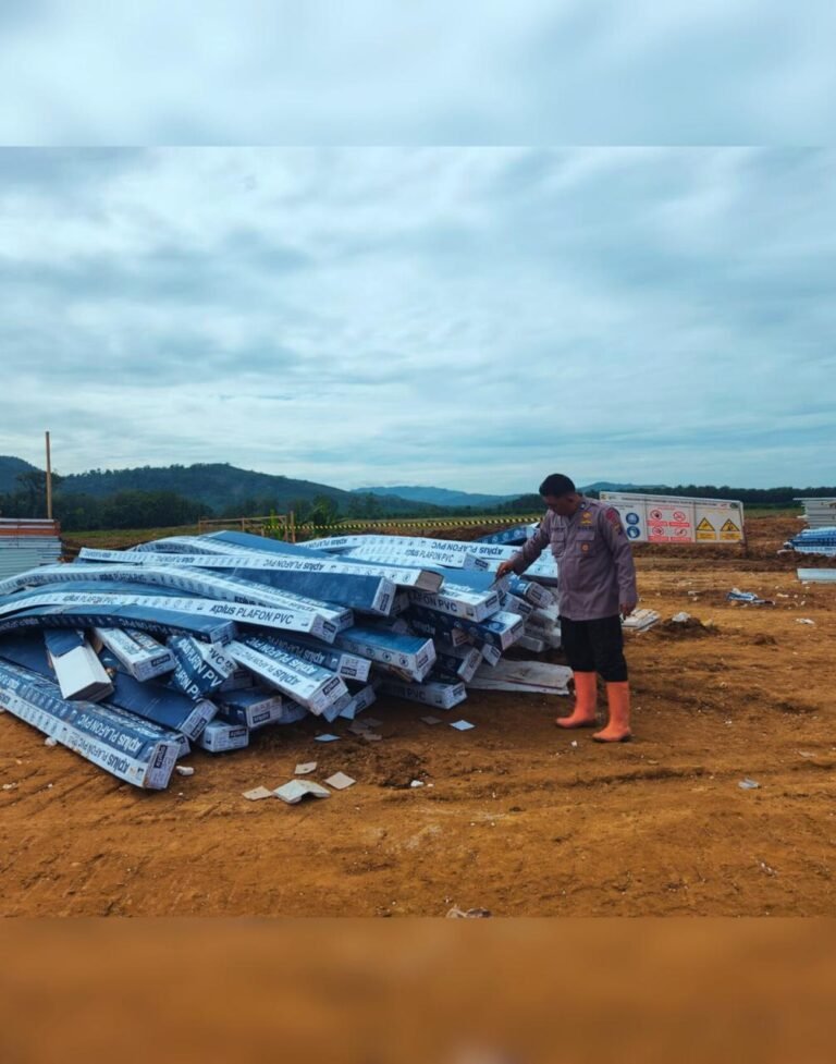 Dari Huntara hingga Rumah Ibadah, Brimob Hadir Menjaga Harapan Warga Batang Toru
