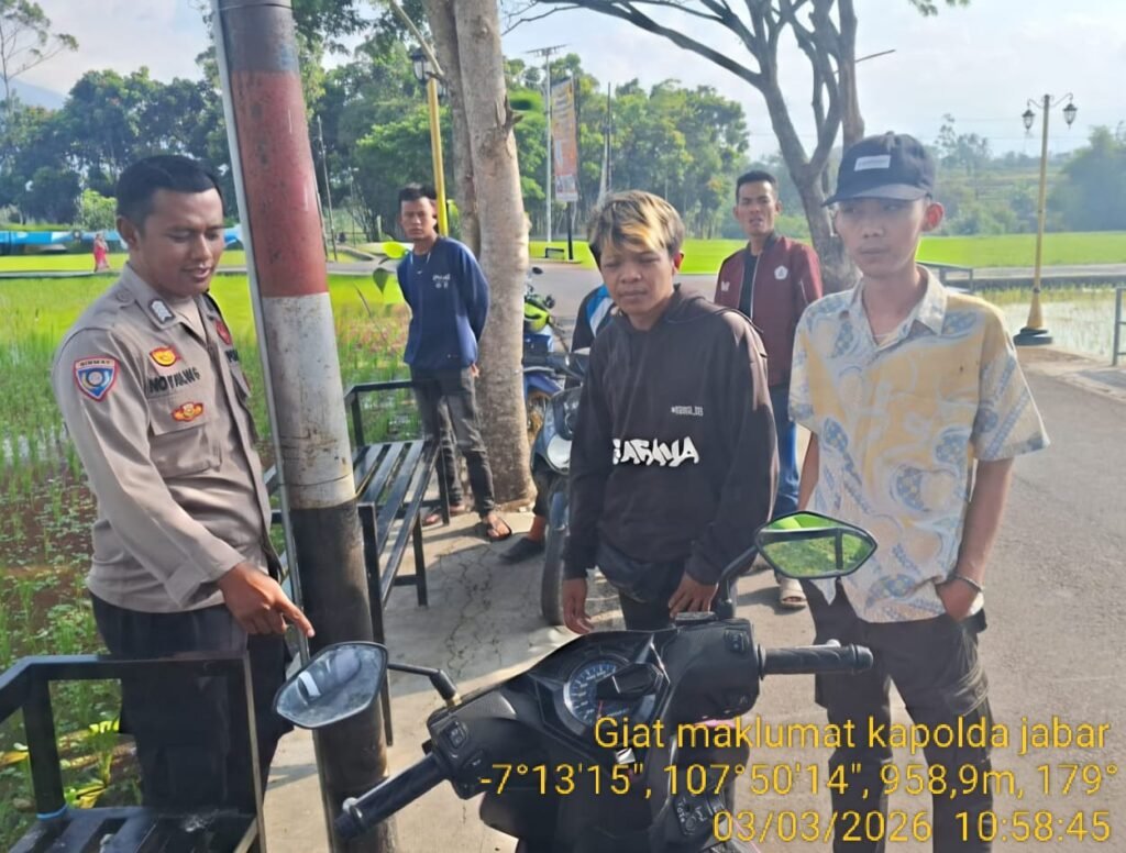 Giat Maklumat Kapolda Jabar, Terkait Premanisme Balapan Liar Geng Motor di Wilayah Hukum Polsek Samarang
