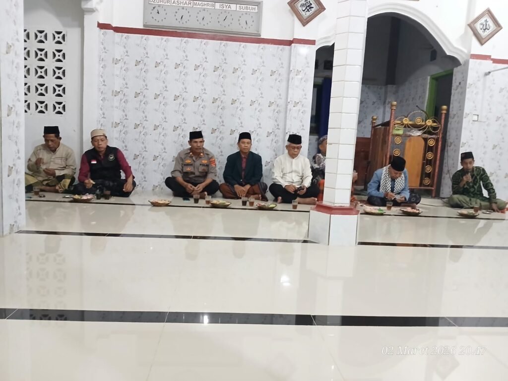 Polsek Pamarican Hadir dalam Tarawih Keliling Tingkat Kecamatan, Perkuat Kamtibmas dan Kepedulian Sosial di Sukamukti