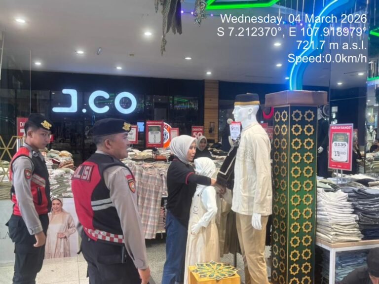 Sat Samapta Polres Garut Tingkatkan Patroli di Pusat Perbelanjaan