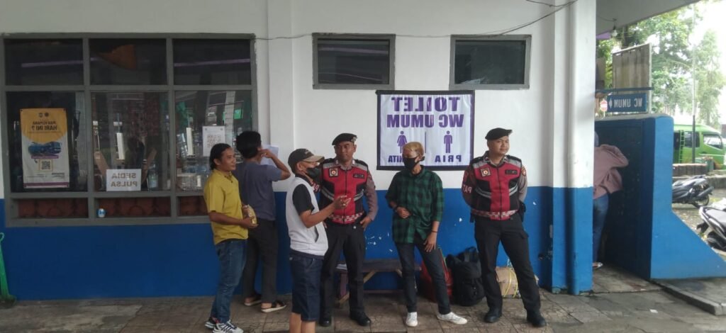 Cipkon Aksi Premanisme di Ruang Publik, Polres Ciamis Patroli ke Area Terminal Ciamis