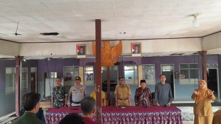 Polsek Lakbok Ikuti Sosialisasi Pembentukan Koperasi Desa Merah Putih di Desa Purwadadi