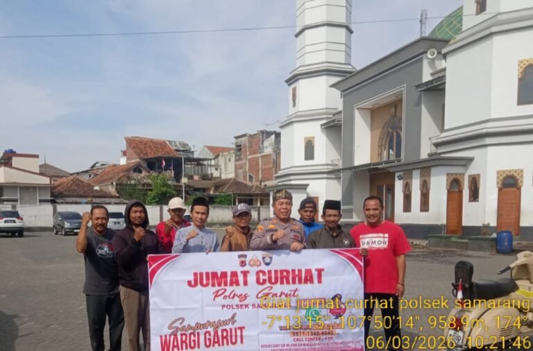 Program Jum’at Curhat, Kapolsek Samarang AKP Hilman Nugraha.,S.H. Bersama Warga Desa Samarang
