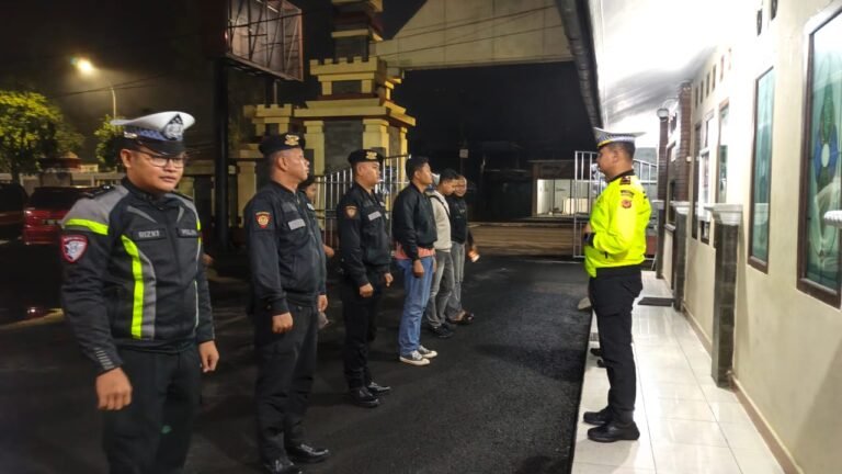 Cipkon di Bulan Ramadan, Polres Ciamis Patroli Jelang Sahur di Area Publik dan Jalanan Pusat Kota