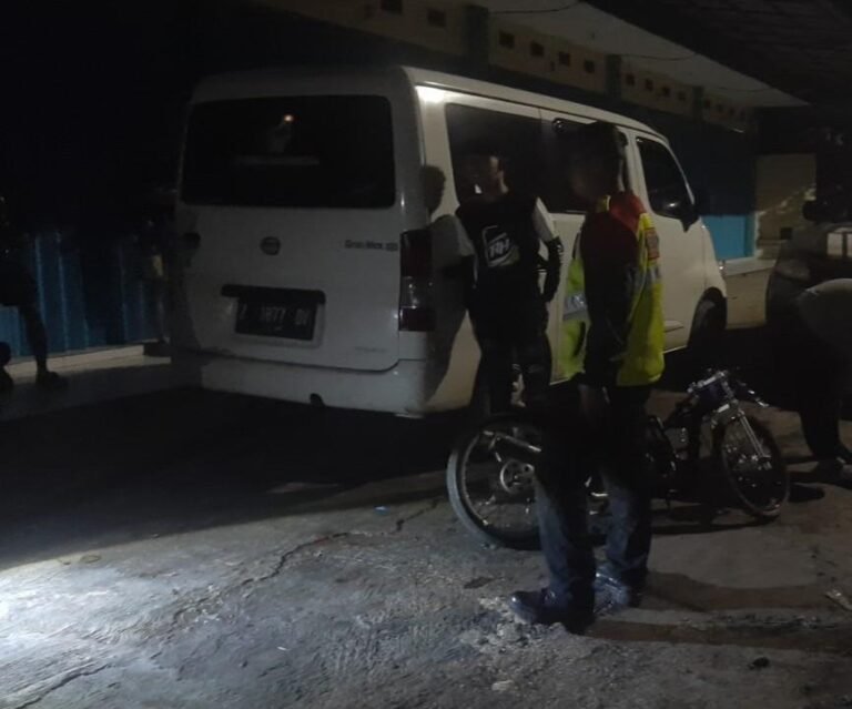Polsek Wanaraja Bubarkan Balap Liar di Sawah Lega, amankan satu motor