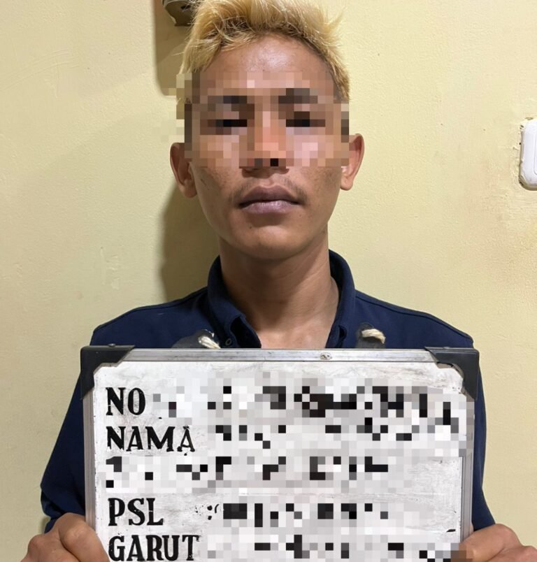 Satresnarkoba Polres Garut Bekuk Pengedar Obat Psikotropika di Tarogong Kaler