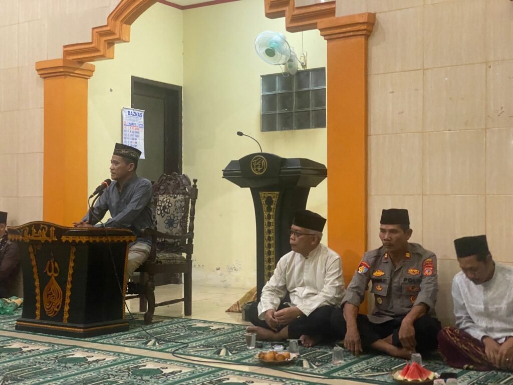 Polsek Pamarican Polres Ciamis Ikuti Tarling Bersama Warga Masyarakat Desa Sukahurip