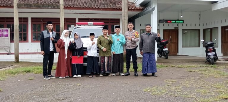 Polsek Cikoneng Beri Pendampingan Peserta Lomba MTQ Kapolres Ramadhan Festival