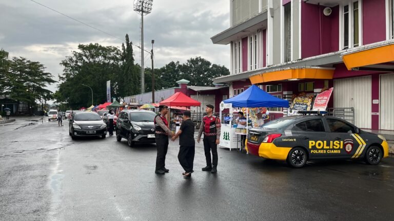 Polres Ciamis Tingkatkan Patroli Ngabuburit untuk Jaga Keamanan dan Kelancaran Lalu Lintas