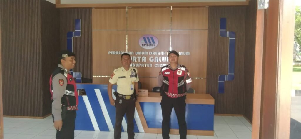 Patroli Dialogis Sat Samapta Polres Ciamis Perkuat Keamanan di Area Objek Vital