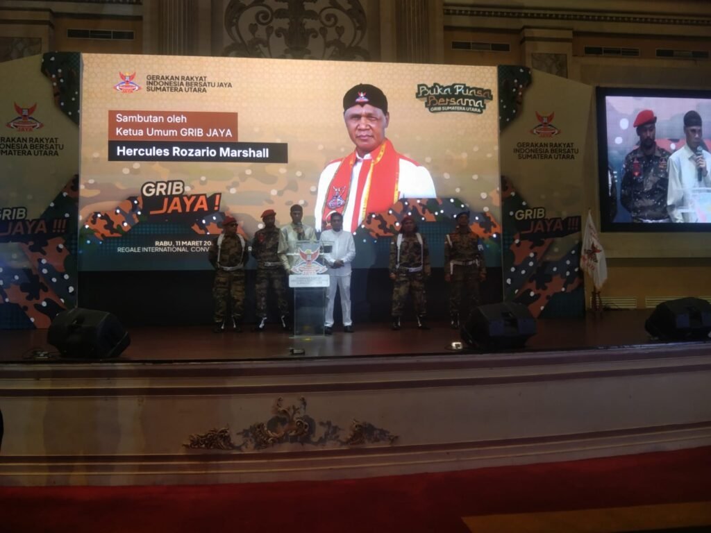 GRIB Jaya Sumut Gelar Buka Puasa Bersama di Medan, Hercules Tekankan Soliditas Organisasi