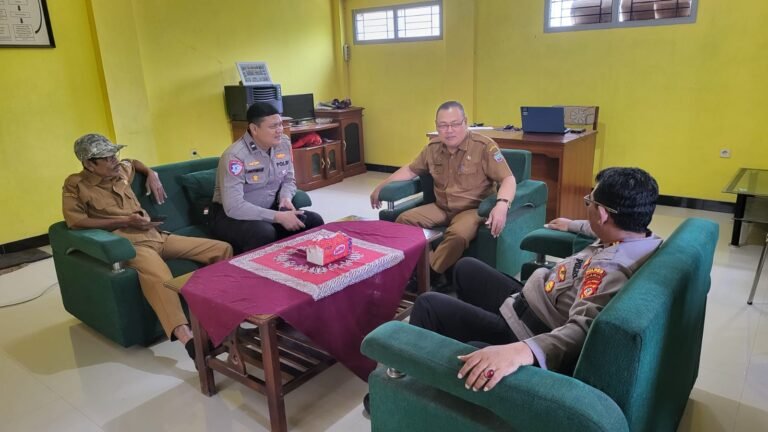 Cipta Kondisi, Polsek Lakbok Koorkom Kamtibmas Jelang Pemilihan PAW Kepala Desa Baregbeg