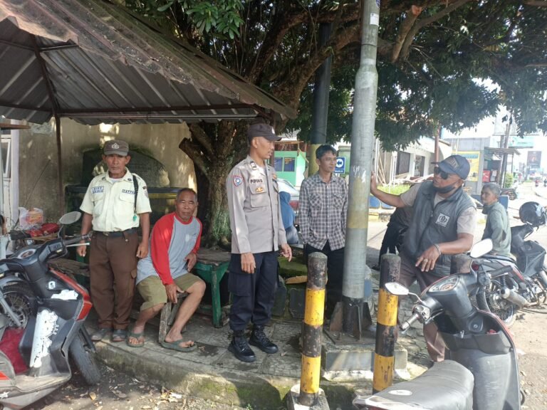 Cipkon di Bulan Ramadan, Polsek Kawali Patroli Dialogis ke Jalan Antisipasi Tindak Kriminalitas