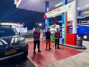 Sat Samapta Polres Ciamis Intensifkan Patroli Biru di Jalur Rawan Kejahatan SP 3 Pasar Ciamis