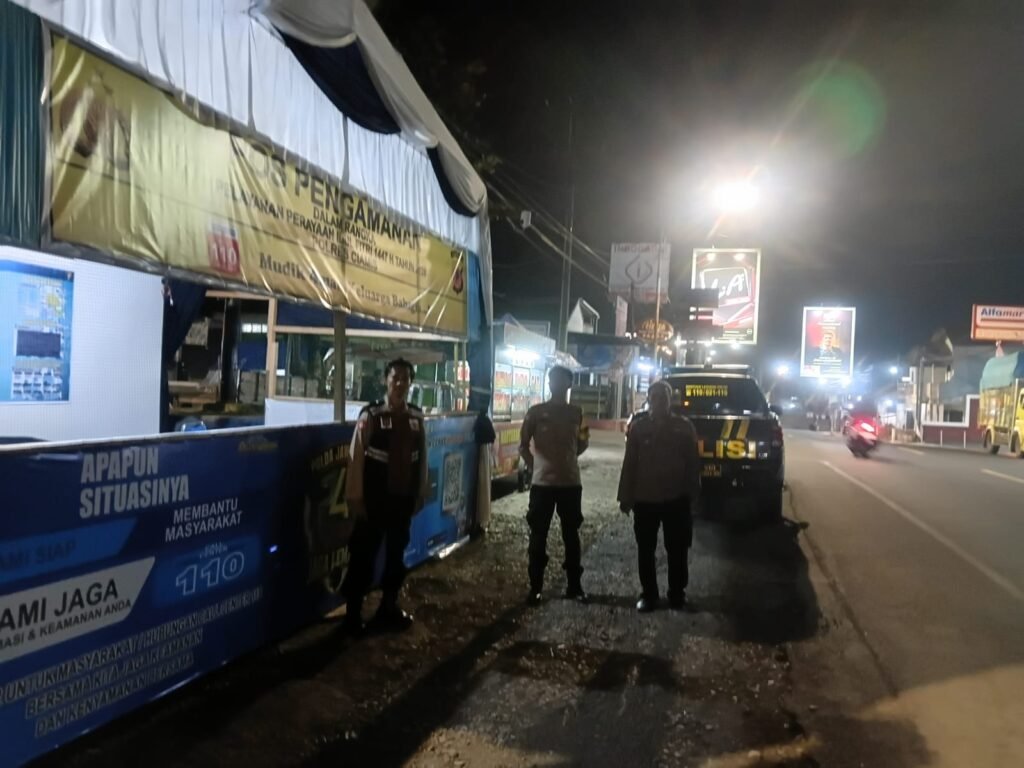 Polsek Cisaga Tingkatkan Patroli Biru untuk Cegah Kriminalitas dan Jaga Kamtibmas