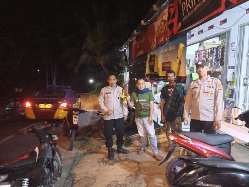 Polsek Kawali Tingkatkan Patroli KRYD Cegah C3, Premanisme dan Geng Motor di Wilayah Hukum Polres Ciamis