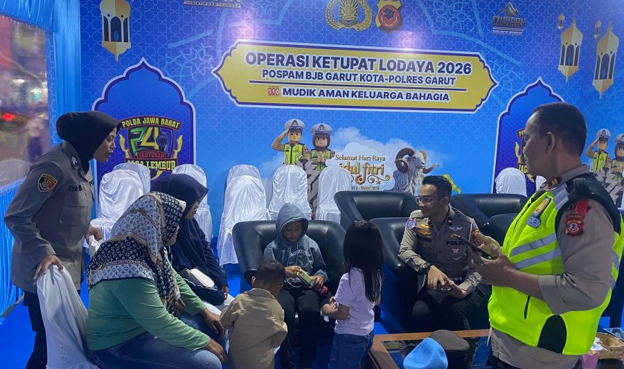 Polisi Bantu Temukan Anak Hilang di Asia Plaza Garut, Berhasil Dipertemukan Kembali dengan Sang Ibu