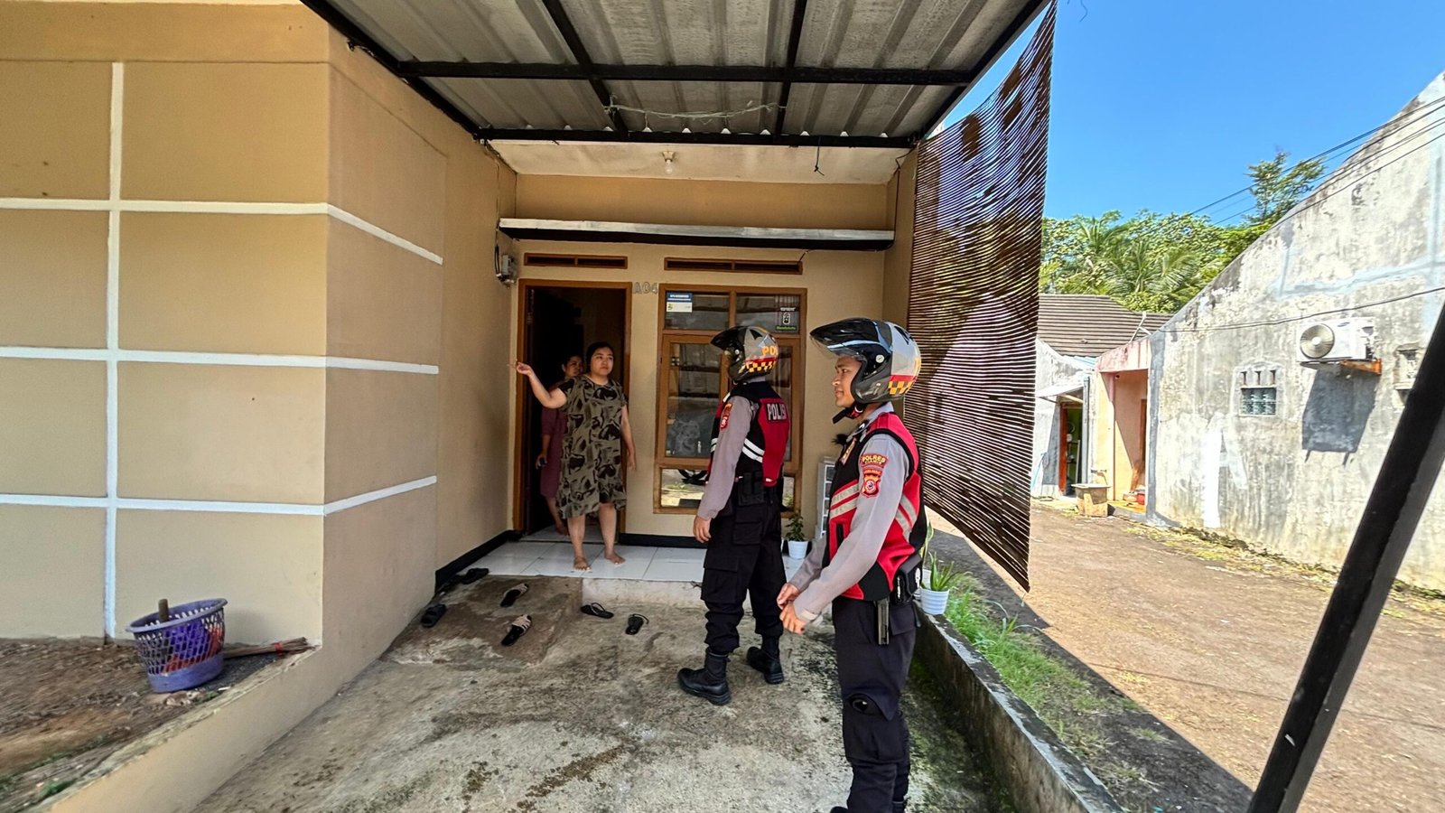Cipkon Jelang Hari Raya, Satgas Preventif Polres Ciamis Patroli Kewilayahan di Area Perumahan