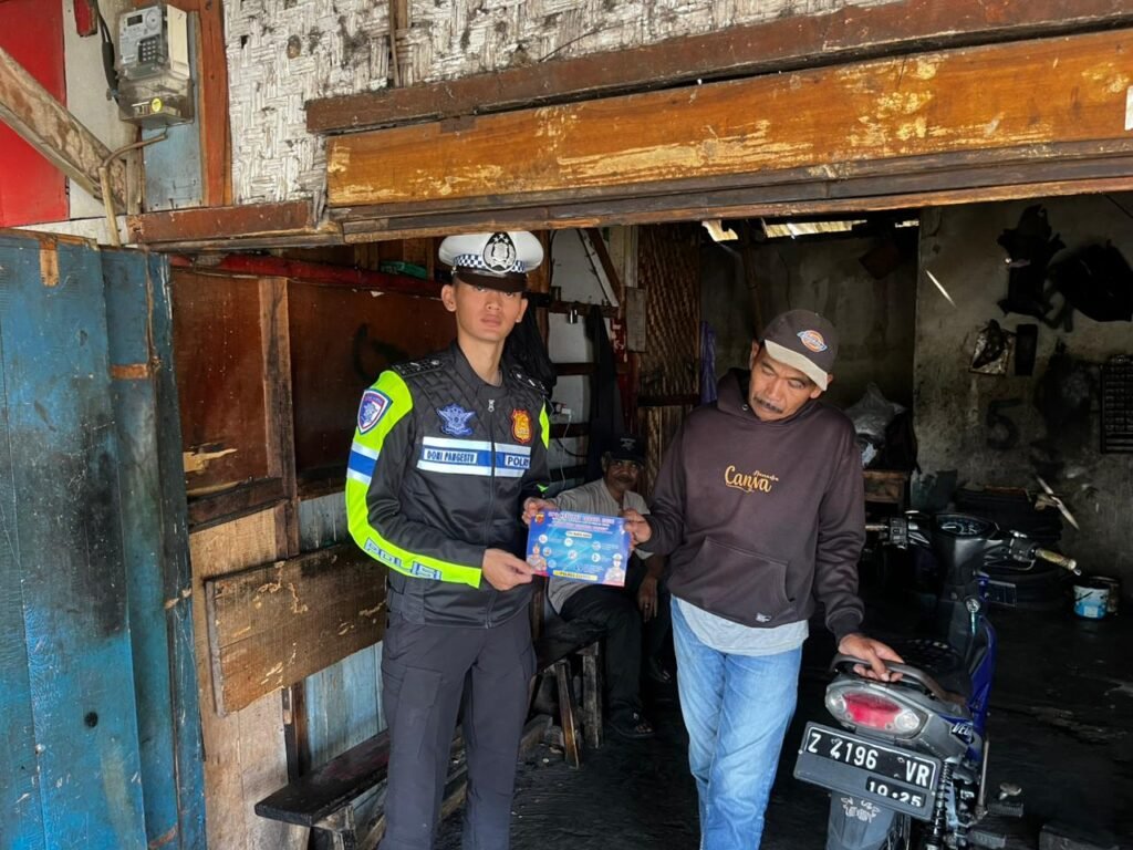 Satlantas Polres Ciamis Laksanakan Sosialisasi Ops Ketupat Lodaya 2026 dan Edukasi Keselamatan Berlalu Lintas kepada Masyarakat