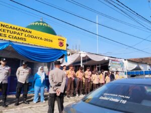 Polsek Banjarsari Gelar Apel Personel Pos Pam untuk Perkuat Kesiapan Pengamanan Ops Ketupat Lodaya 2026