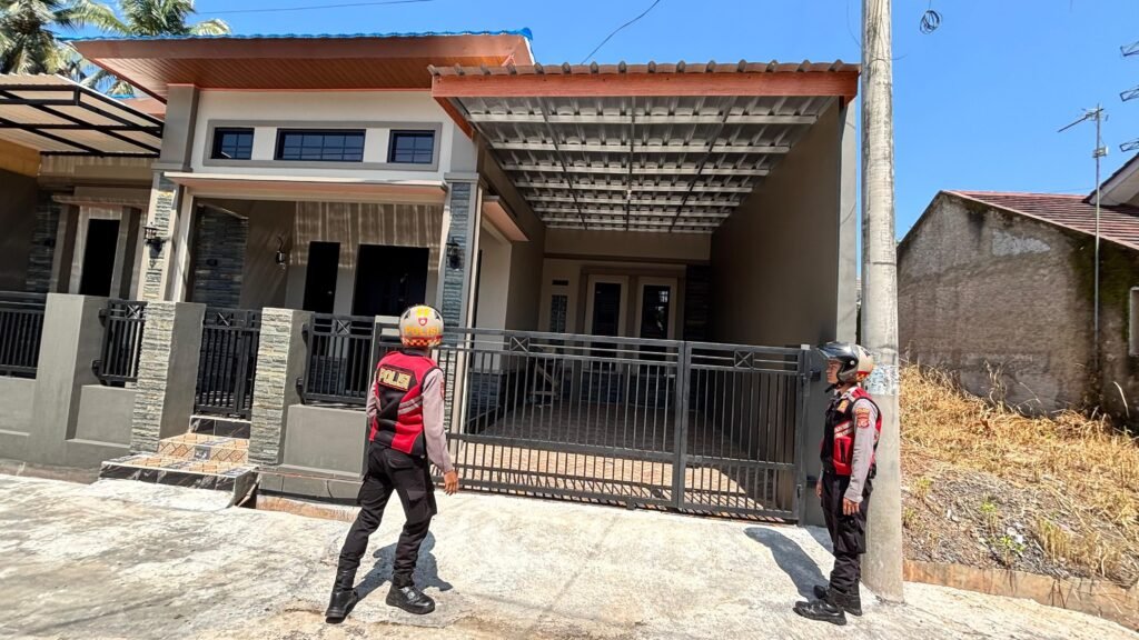 Cipkon Jelan Idul Fitri, Satgas Preventif Polres Ciamis Datangi Setiap Rumah Kosong Ditinggal Mudik