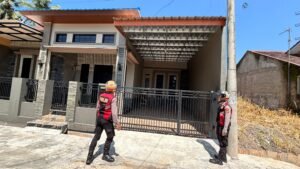 Cipkon Jelan Idul Fitri, Satgas Preventif Polres Ciamis Datangi Setiap Rumah Kosong Ditinggal Mudik