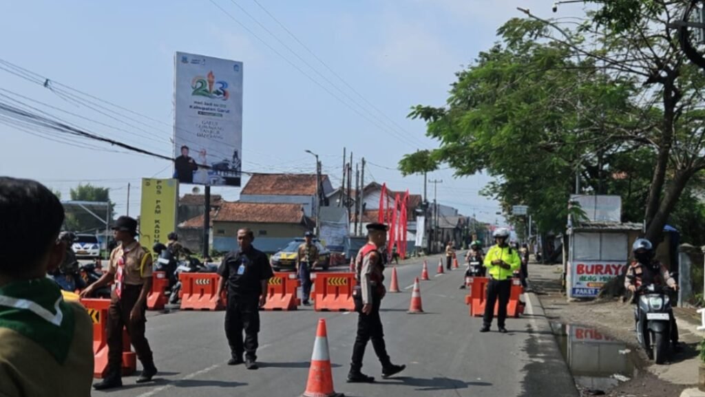 Polres Garut Laksanakan 9 Kali One Way, Antisipasi Lonjakan Arus Mudik