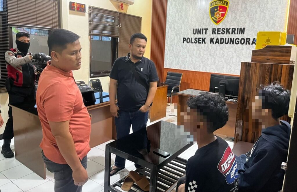 Patroli Presisi Sat Samapta Polres Garut Amankan Dua Pemuda Mabuk yang Berkendara Ugal-ugalan