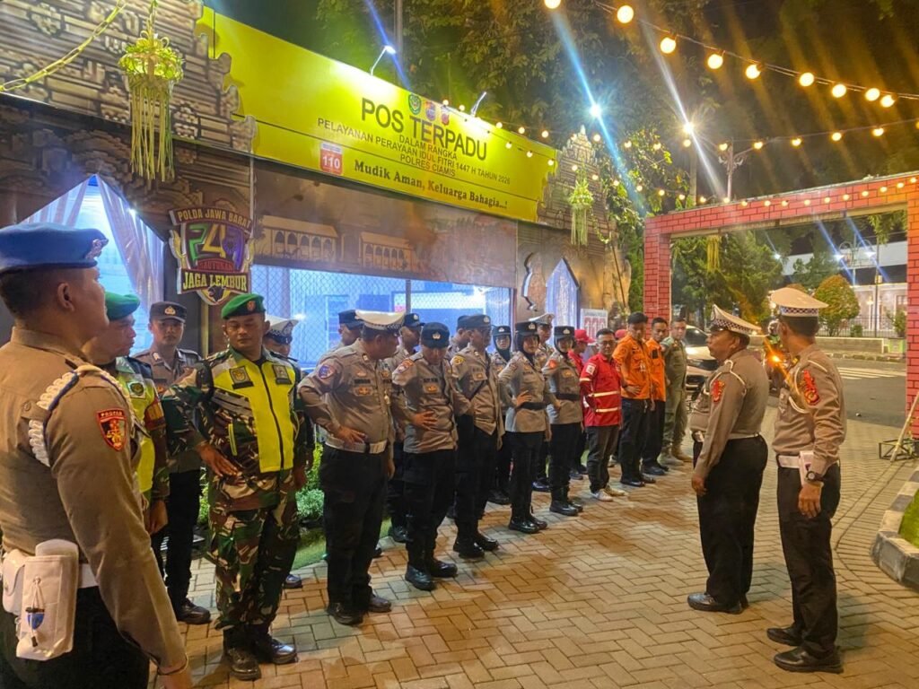 Polsek Ciamis Gelar Apel Kesiapan Personel Pos Pam Terpadu, Perkuat Pengamanan dan Pelayanan Masyarakat