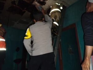 Polsek Kawali Sigap Tangani Kebakaran Rumah di Talagasari, Pastikan Keselamatan Warga dan Lakukan Penanganan Cepat