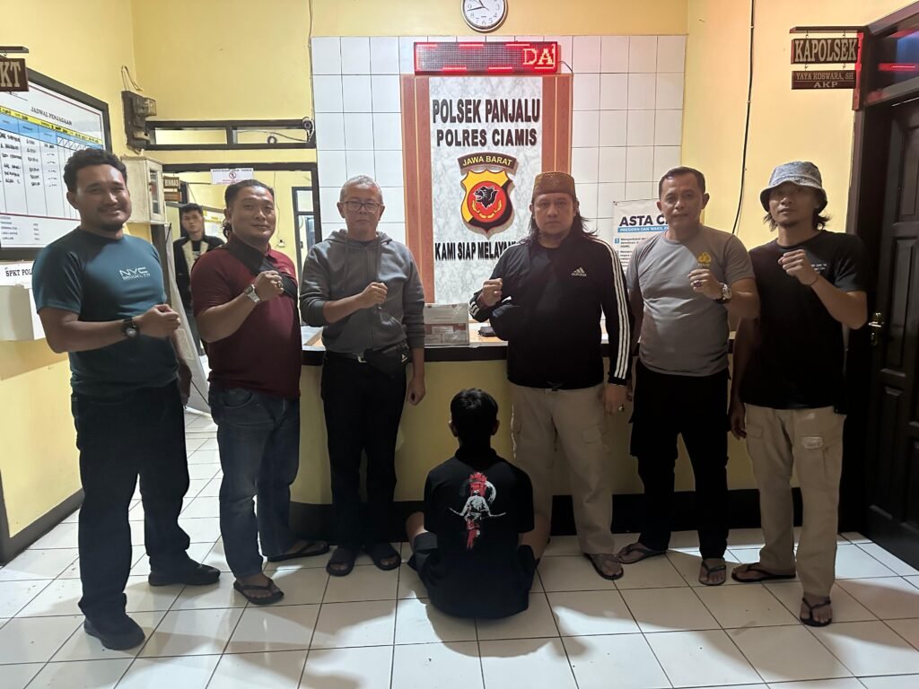 Polsek Panjalu dan Resmob Sat Reskrim Polres Ciamis Tanggap Pelaku Penganiayaan di Panjalu