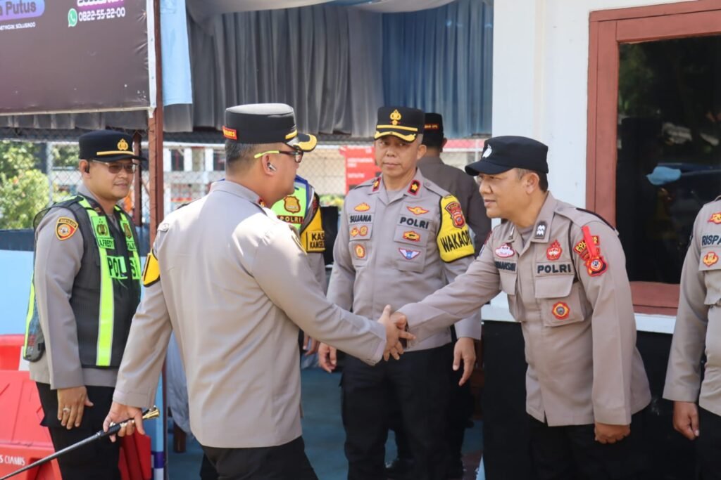Kapolres Ciamis Lakukan Supervisi Pos Pam Cihaurbeuti, Pastikan Kesiapan Personel dan Pengamanan Ops Ketupat Lodaya 2026