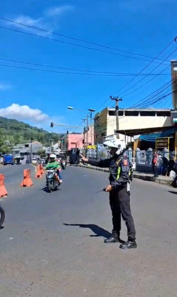 Arus Mudik Lancar, Jalur Kadungora–Limbangan–Malangbong Terpantau Aman Hingga Siang Hari
