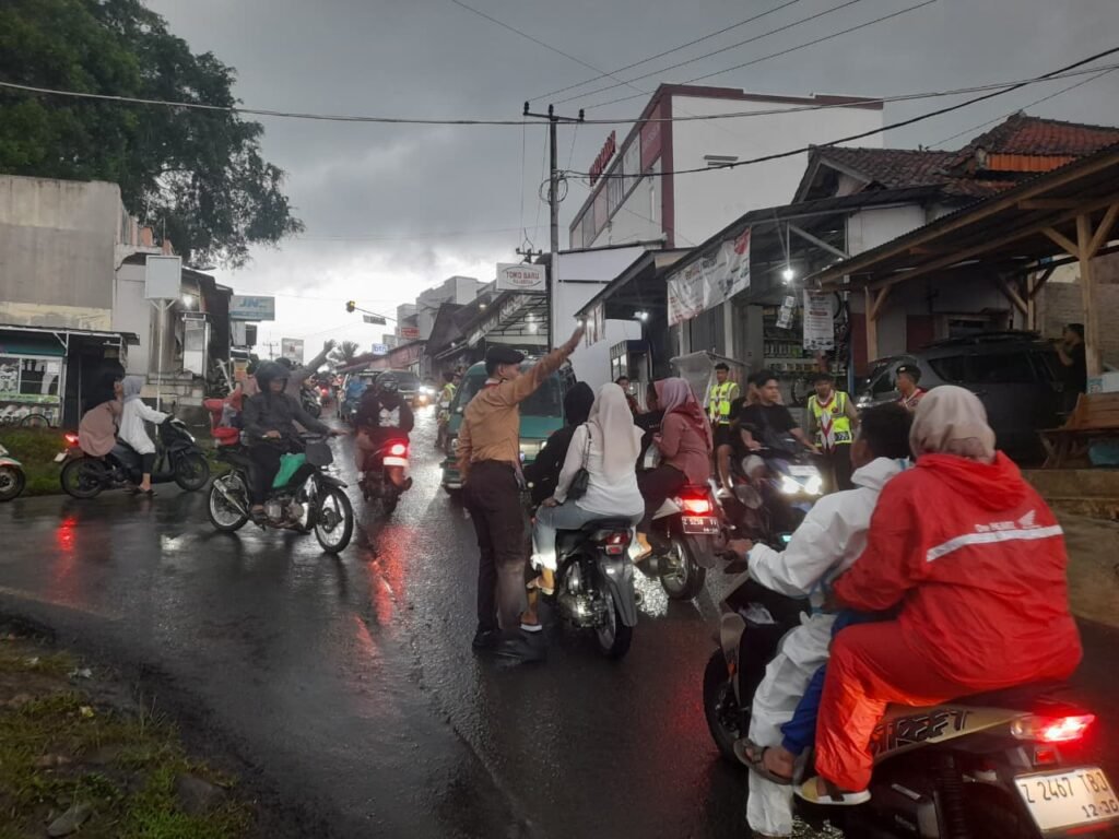 Polsek Rajadesa Perkuat Pengamanan Ngabuburit, Libatkan Saka Bhayangkara dalam Operasi Ketupat Lodaya 2026