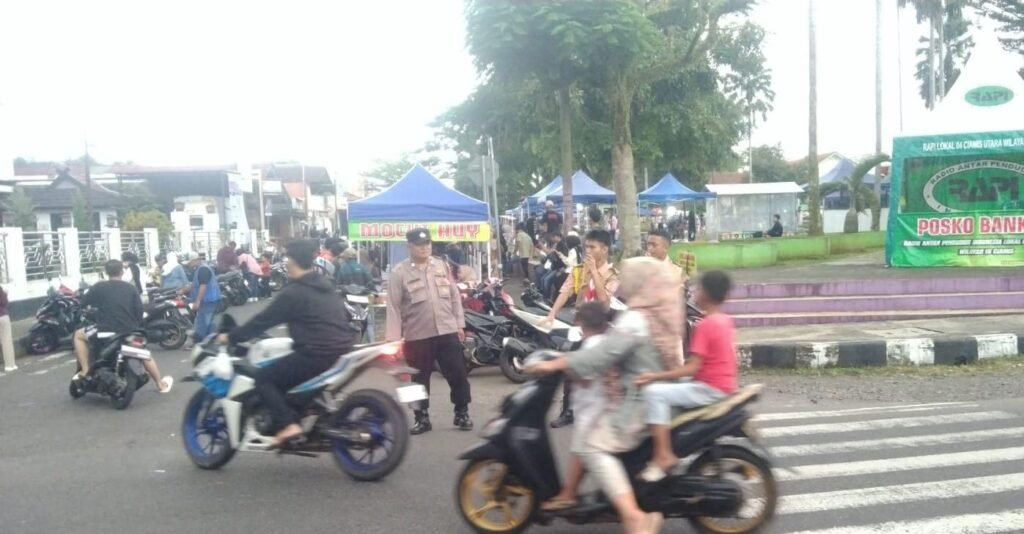 Polsek Kawali Libatkan Saka Bhayangkara dalam Pengamanan Ops Ketupat Lodaya 2026, Perkuat Pelayanan dan Keamanan Masyarakat