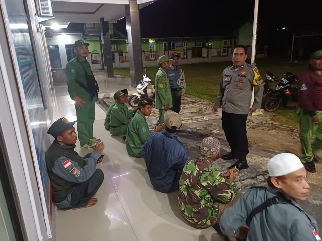 Polsek Ciamis Intensifkan Monitoring Malam Takbiran, Jaga Kondusivitas Wilayah Desa Bendasari Jelang Idul Fitri 1447 H