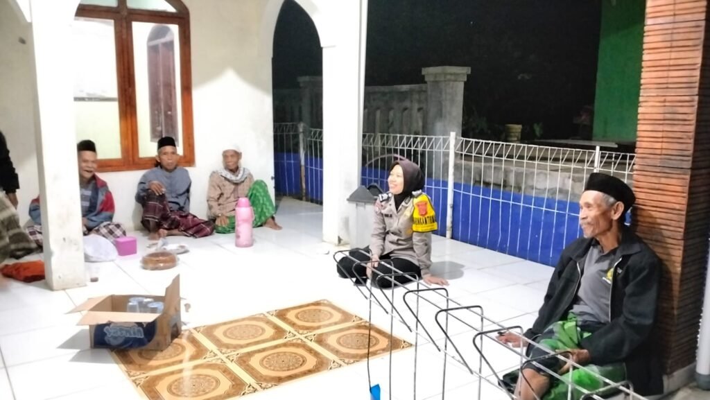 Polsek Ciamis Perkuat Monitoring Malam Takbiran, Antisipasi Gangguan Kamtibmas di Wilayah Pusakanagara