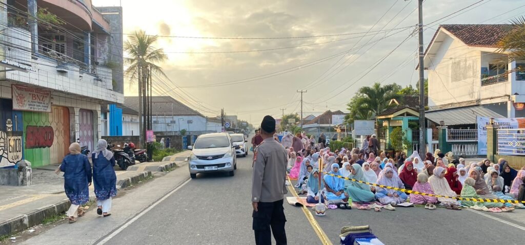 Polsek Banjarsari Amankan Shalat Idul Fitri 1447 H, Pastikan Ibadah Berjalan Aman di Cibadak