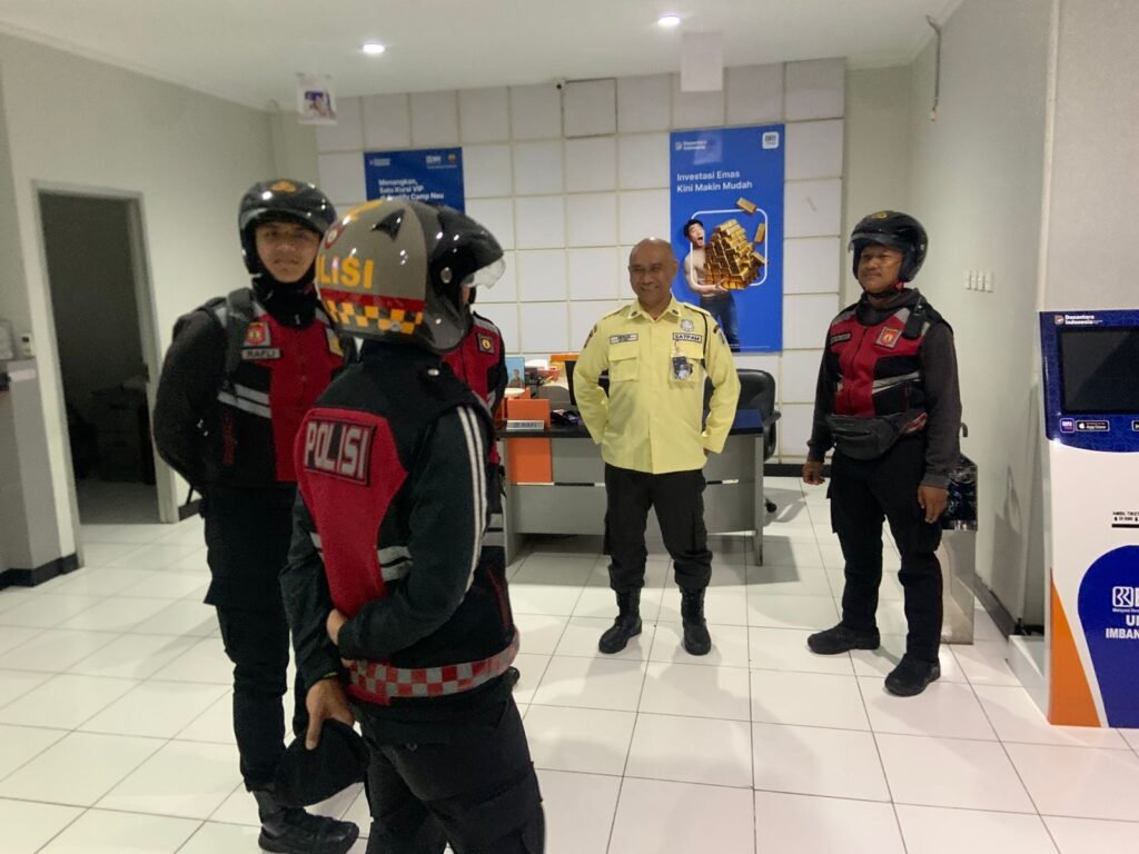 Satgas Preventif Polres Ciamis Patroli Malam di Objek Vital Perbankan, Jaga Keamanan Selama Ops Ketupat Lodaya 2026